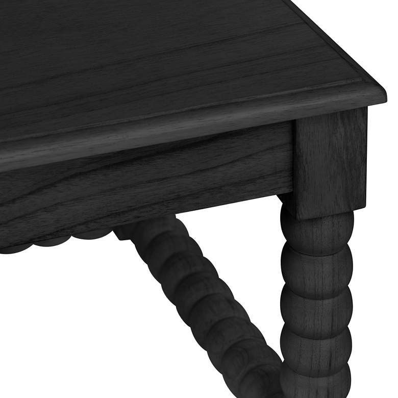 Image 3 Crestview Collection Meridian 34" Wide Black Cocktail Table more views