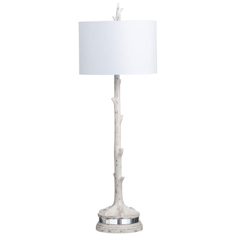Image 1 Crestview Collection Merrick Sculpted Birch Branch Resin Table Lamp