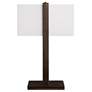 Crestview Collection Mills Rectangle Frame Metal Table Lamp