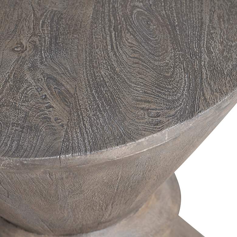 Image 2 Crestview Collection Mimosa Wooden Accent Table more views