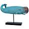 Crestview Collection Moby Dick Blue Whale Sculpture