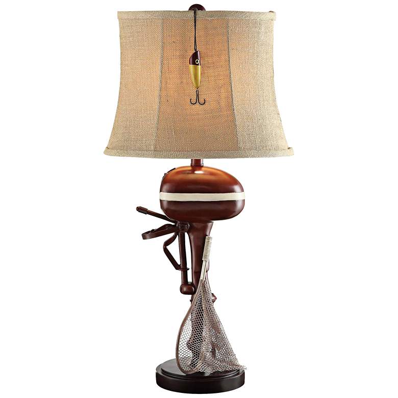 Image 1 Crestview Collection Motor Boating Sculptural Table Lamp