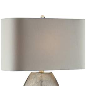 Image3 of Crestview Collection Noah 29 1/2" High Modern Smoked Glass Table Lamp more views