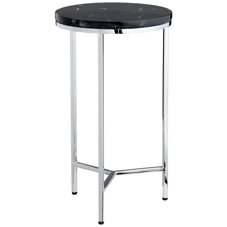 Image 1 Crestview Collection Obsidian Marble Accent Table