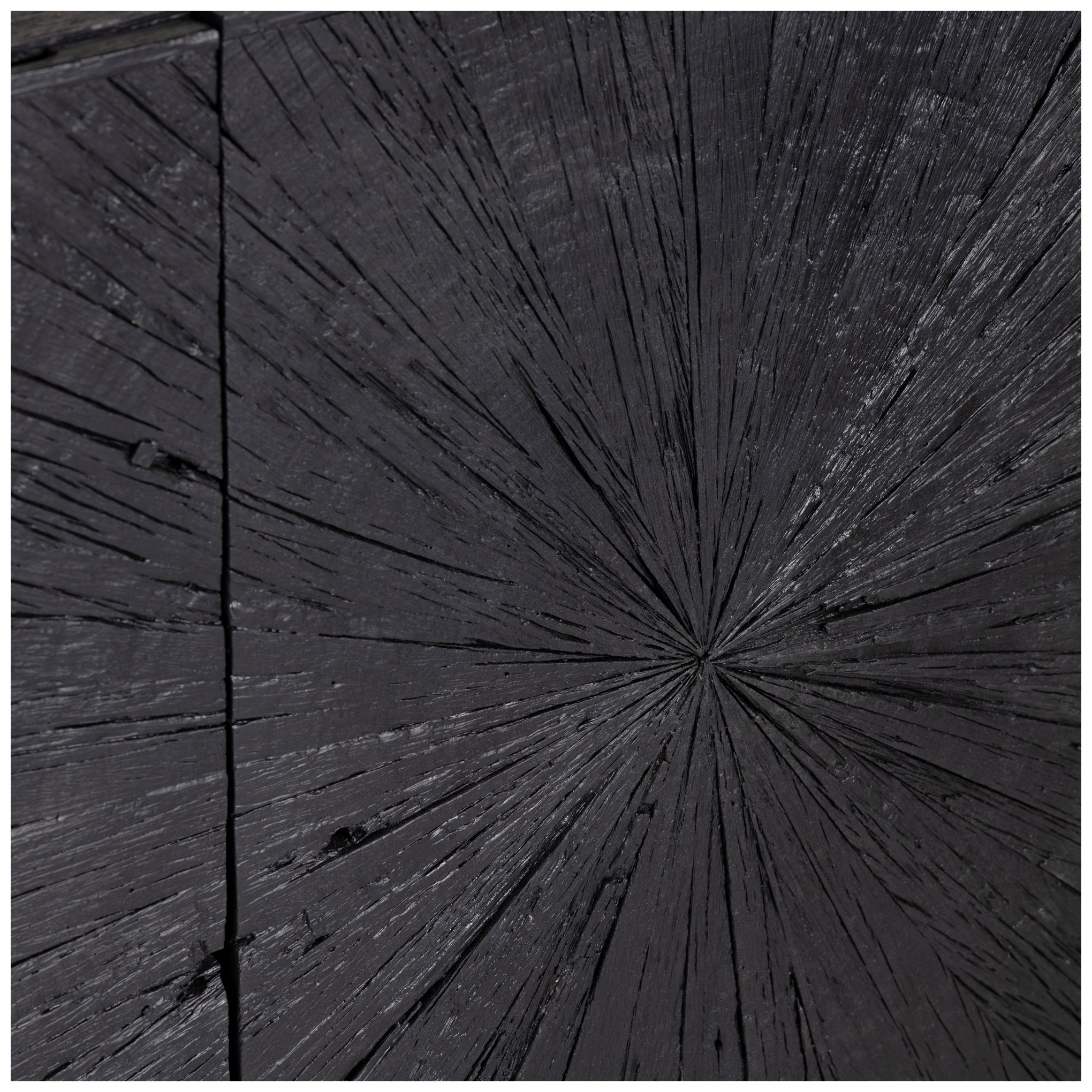 Image 2 Crestview Collection Obsidian Three-Drawer Wooden Sideboard more views