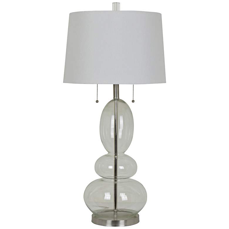 Image 1 Crestview Collection Olaf Clear Glass Table Lamp