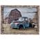 Crestview Collection Old Truck Framed Wood Painting
