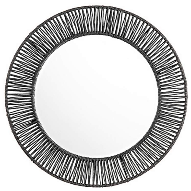 Image 1 Crestview Collection Onyx Jute Wall Mirror