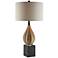 Crestview Collection Oracle Khaki Ceramic Table Lamp