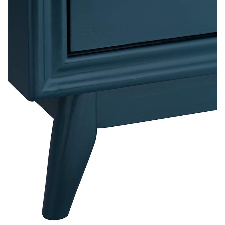 Image 5 Crestview Collection Oslo 32"W Blue 3-Drawer Accent Chest more views