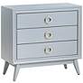 2_Crestview Collection Oslo 32"W Gray 3-Drawer Accent Chest