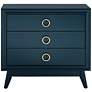 6_Crestview Collection Oslo 32"W Blue 3-Drawer Accent Chests Set of 2 more views