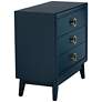 7_Crestview Collection Oslo 32"W Blue 3-Drawer Accent Chests Set of 2 more views