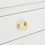 3_Crestview Collection Oslo 32"W White 3-Drawer Accent Chests Set of 2 more views