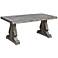 Crestview Collection Overton Rustic Cocktail Table