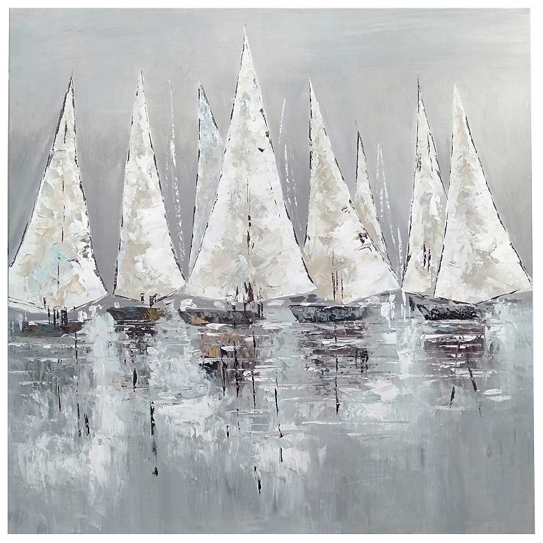 Image 1 Crestview Collection Pacific Sails Canvas Art