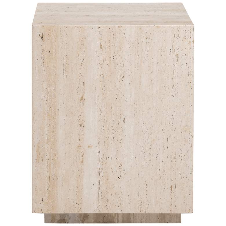 Image 1 Crestview Collection Palermo Travertine End Table
