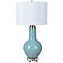 Crestview Collection Penta Blue Ceramic Jug Table Lamp - #15P34 | Lamps ...