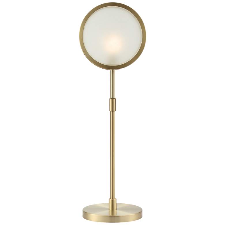 Image 1 Crestview Collection Phara Soft Brass Uplight Table Lamp