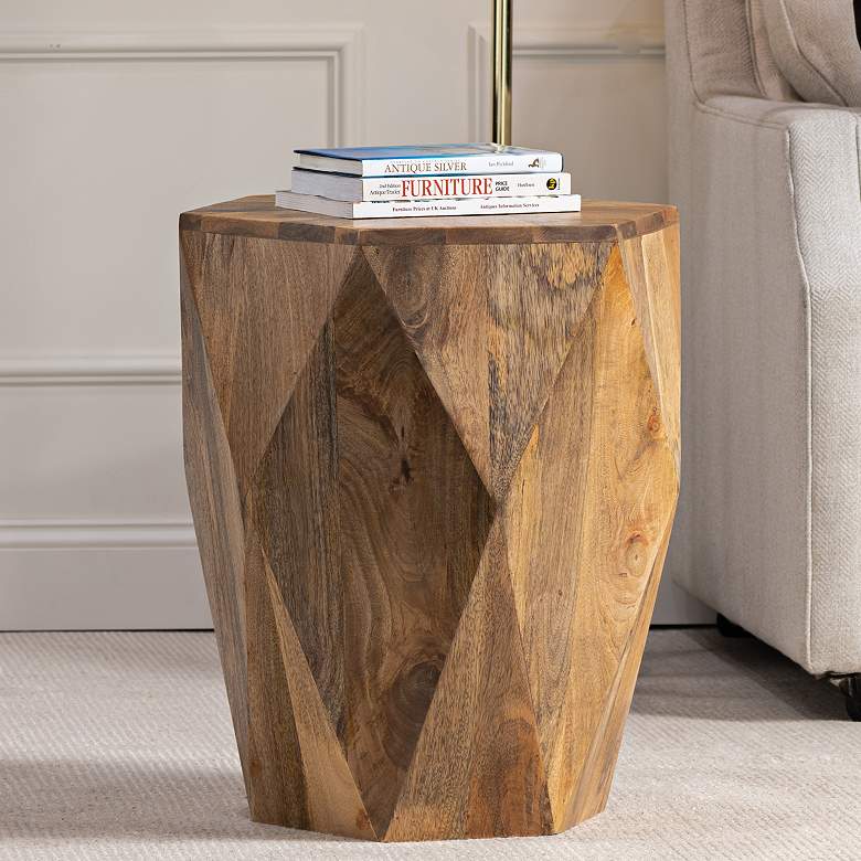 Image 1 Crestview Collection Pleasant Hill 20" Wide Brown End Table