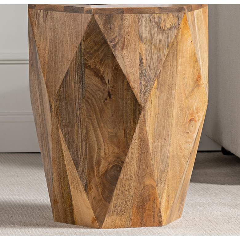 Image 4 Crestview Collection Pleasant Hill 20" Wide Brown End Table more views
