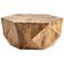 Crestview Collection Pleasant Hill 40"W Brown Cocktail Table