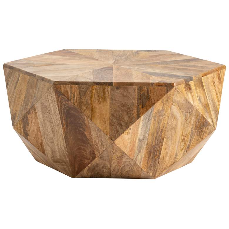 Image 1 Crestview Collection Pleasant Hill Hexagon Cocktail Table