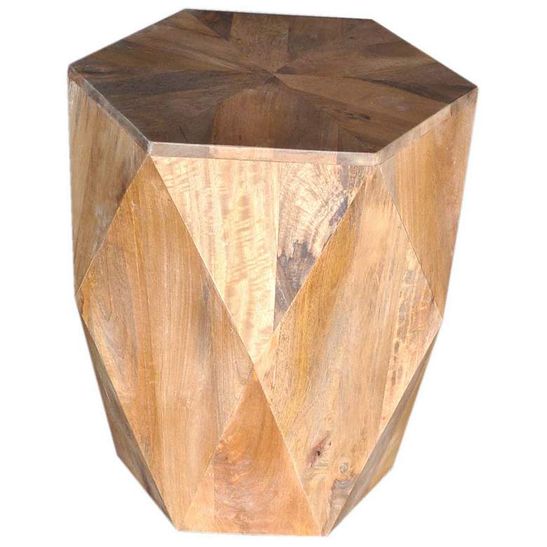 Image 1 Crestview Collection Pleasant Hill Hexagon End Table