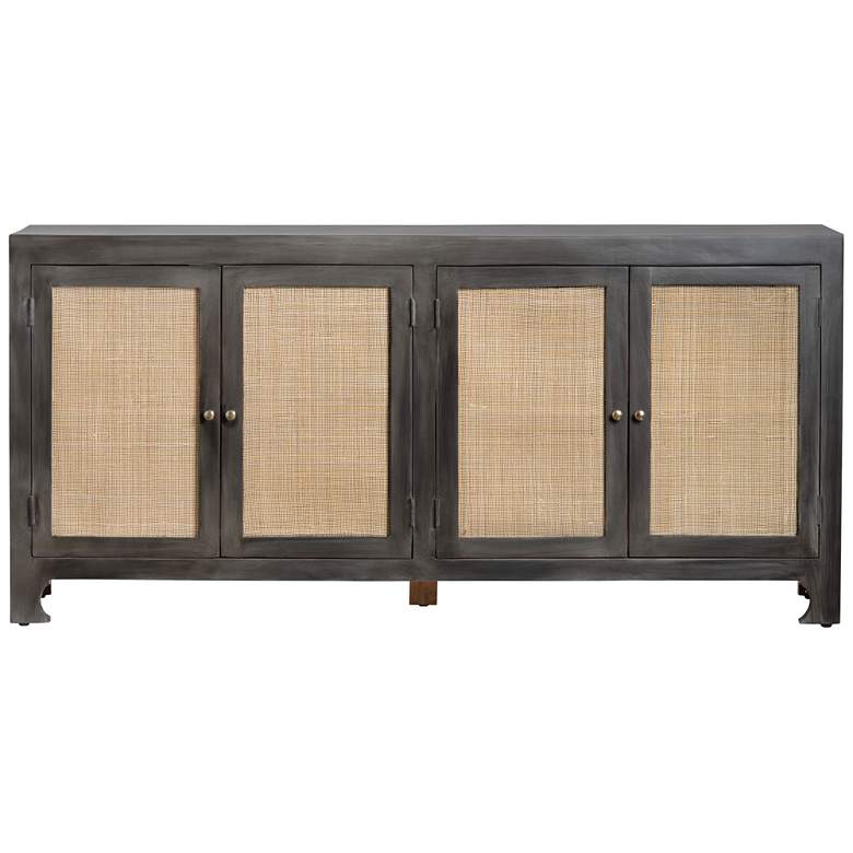 Image 1 Crestview Collection Port Douglas Wooden Four-Door Sideboard