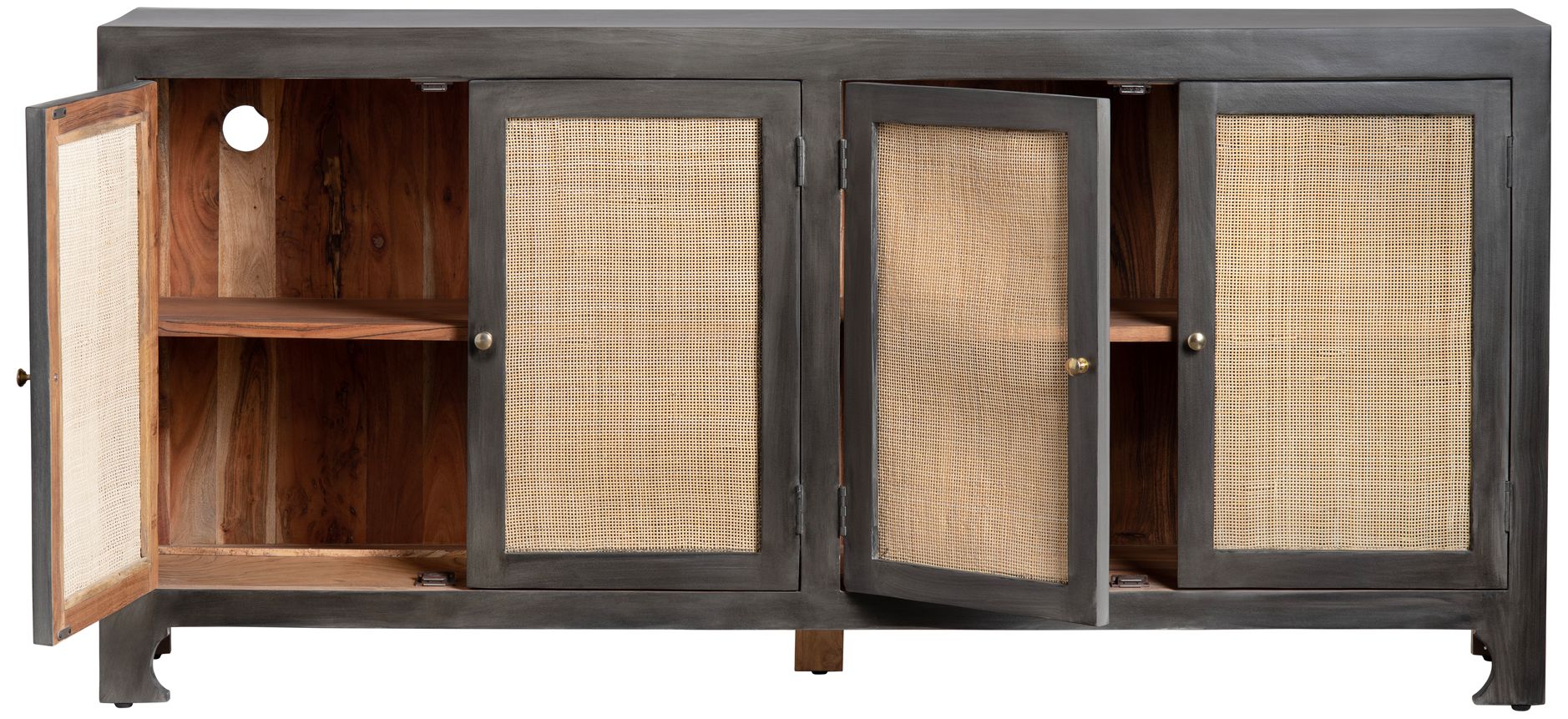 Thumbnail3 of Crestview Collection Port Douglas Wooden Four-Door Sideboard more views