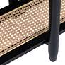 3_Crestview Collection Port Royal 64" Wide Black Console Table more views