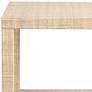 Crestview Collection Providence Raffia End Table
