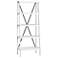 Crestview Collection Radcliff Wood and Metal Etagere
