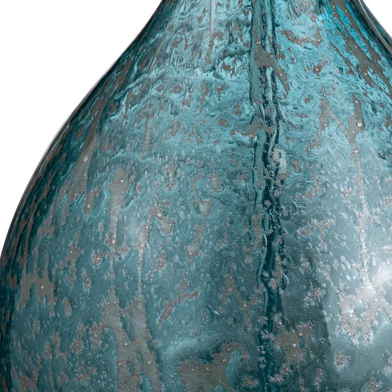 Image 5 Crestview Collection Rayne Blue Tears Glass Table Lamp more views