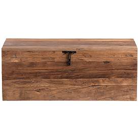 Image1 of Crestview Collection Remington Wooden Trunk