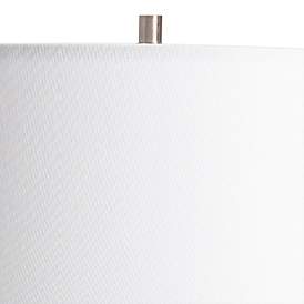 Image3 of Crestview Collection Reynolds Chrome Metal Table Lamp more views
