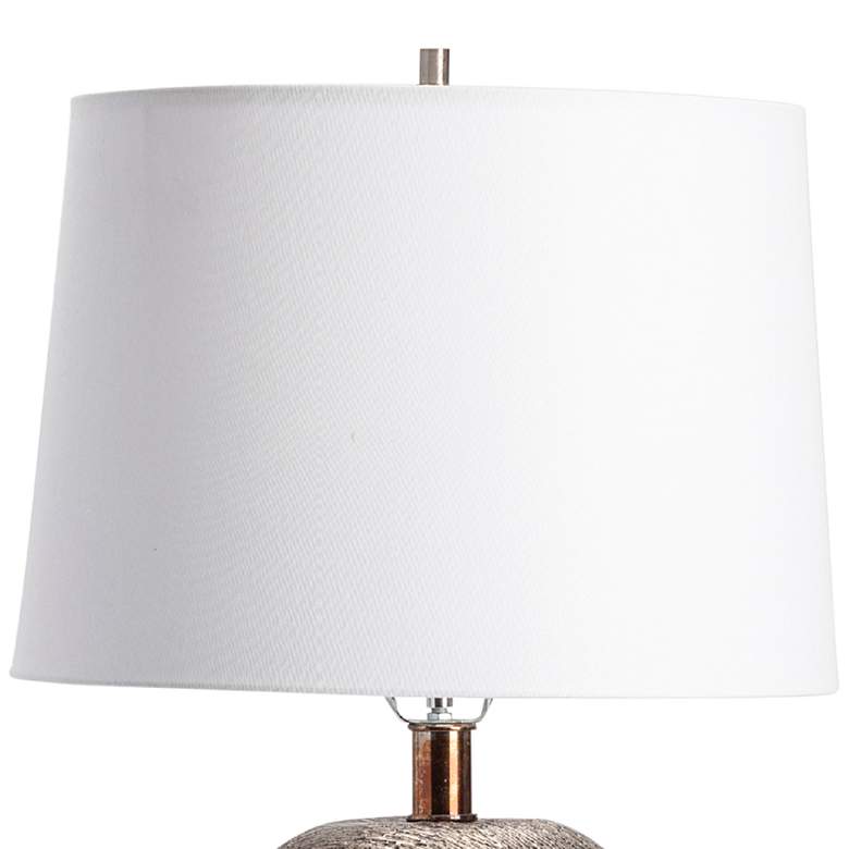 Image 4 Crestview Collection Reynolds Chrome Metal Table Lamp more views