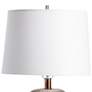 Crestview Collection Reynolds Chrome Metal Table Lamp