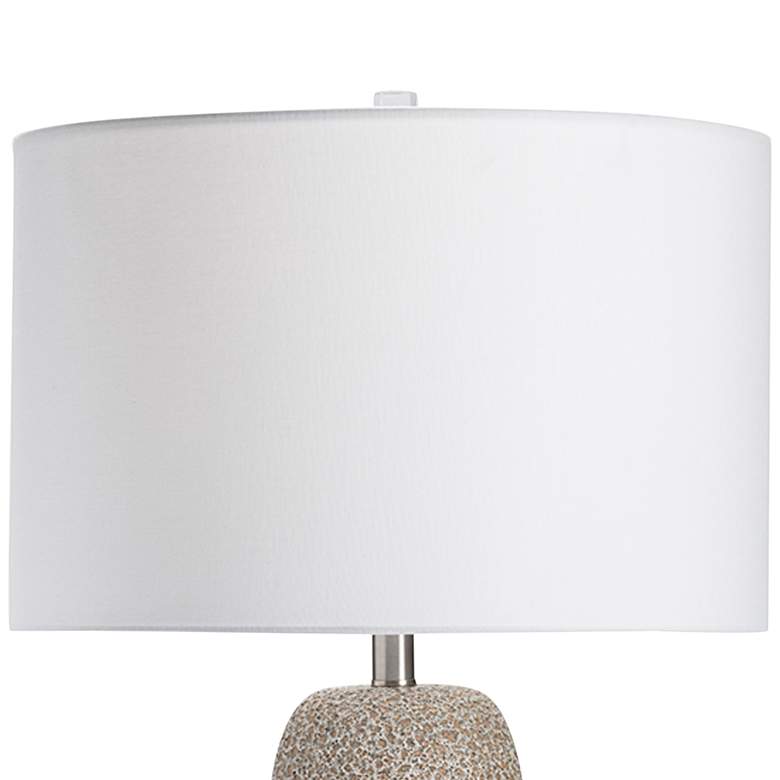 Image 4 Crestview Collection Rhiannon Cream Ceramic Table Lamp more views