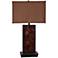 Crestview Collection Rhodes Amber Night Light Table Lamp