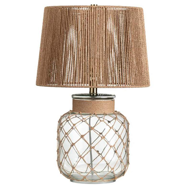 Image 1 Crestview Collection Richards Glass Table Lamp