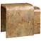 Crestview Collection Richmond Mappa Burl Nested Tables
