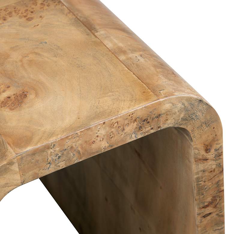 Image 3 Crestview Collection Richmond Mappa Burl Nested Tables more views