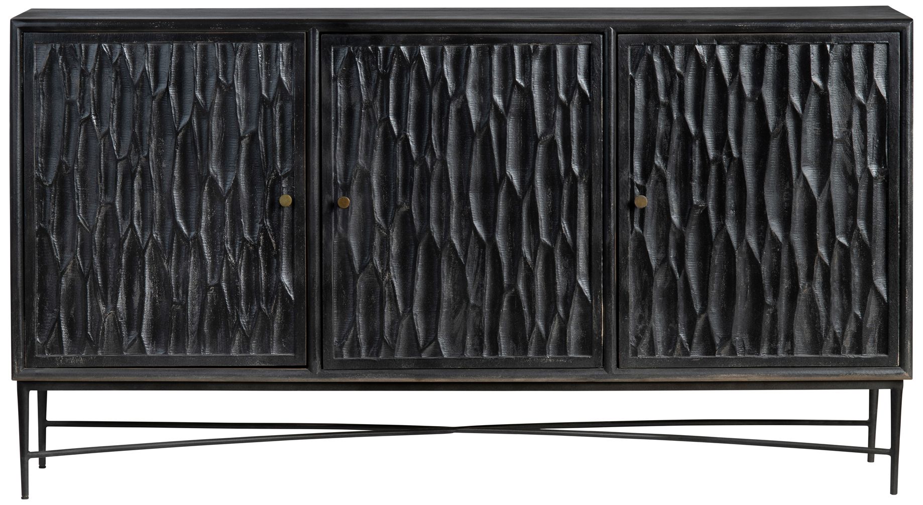 Image 2 Crestview Collection Richmond Three-Door Sideboard more views