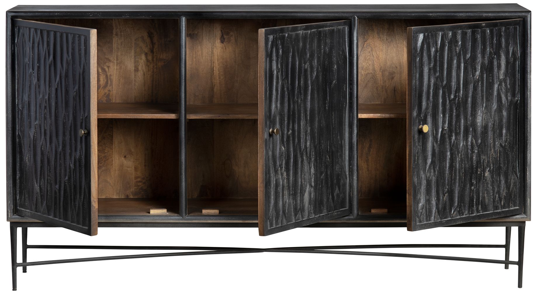 Image 4 Crestview Collection Richmond Three-Door Sideboard more views