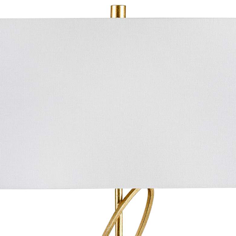 Image 4 Crestview Collection Ringo 29 1/2" High Modern Gold Rings Table Lamp more views