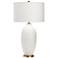 Crestview Collection Rock Springs White Ceramic Table Lamp