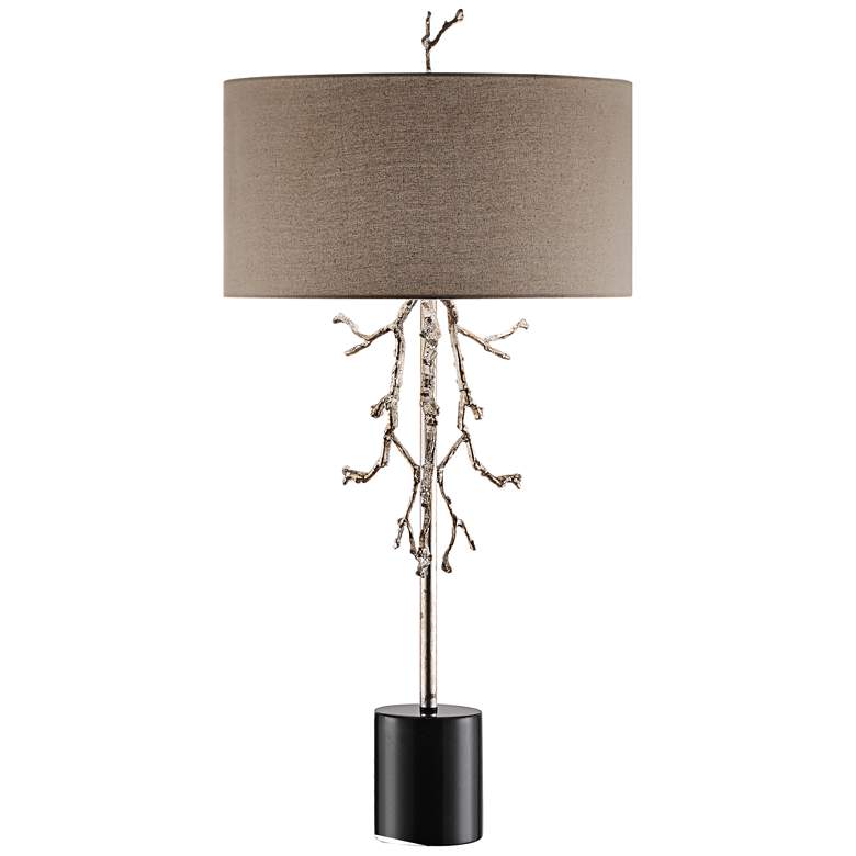 Image 1 Crestview Collection Rowan Glided Silver Branch Table Lamp