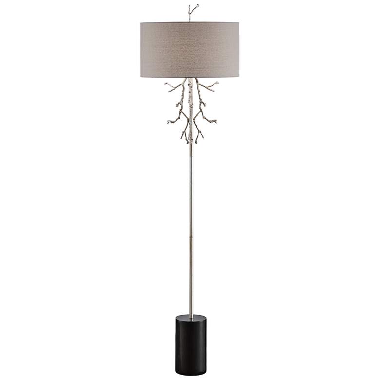 Image 1 Crestview Collection Rowan Silver Tree Branch Floor Lamp