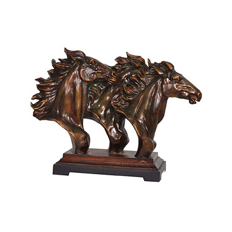 Crestview Collection Running Free 23&quot; Wide Statue